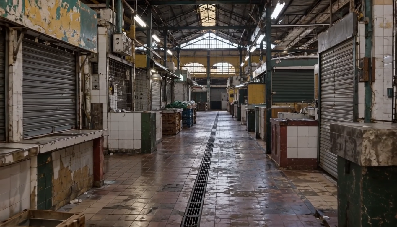 Market hall from Memoriae Urbis